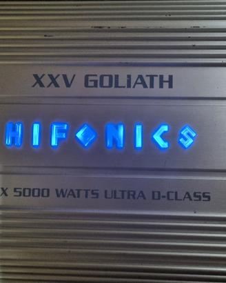 Hifonics XXV Goliath 5000W RMS ULTRA D-CLASS