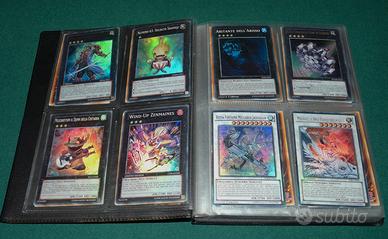 YuGiOh raccoglitore con 112 carte brillanti yu gi