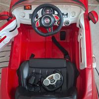 Fiat 500 rosso ,da bambino