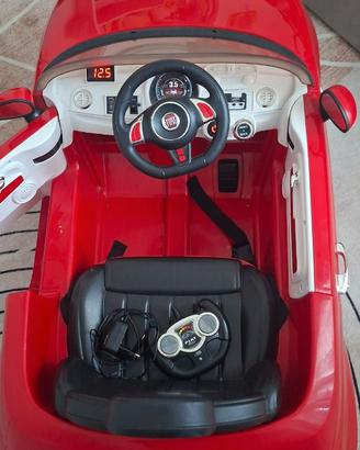 Fiat 500 rosso ,da bambino