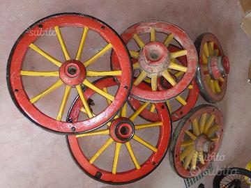Ruote carro antico