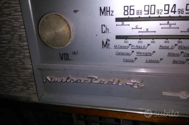radio a valvole prandoni