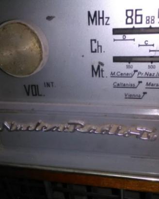 radio a valvole prandoni
