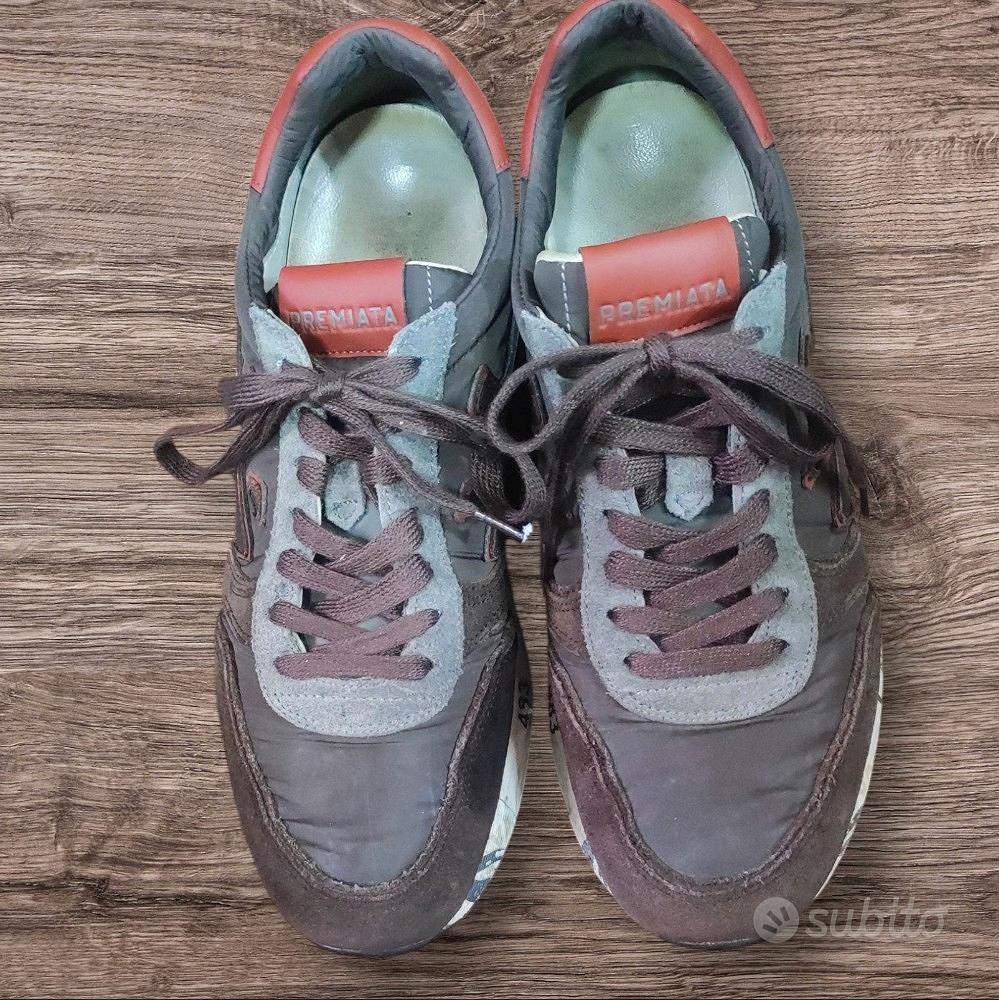 sneakers Premiata uomo modello Mick Abbigliamento e