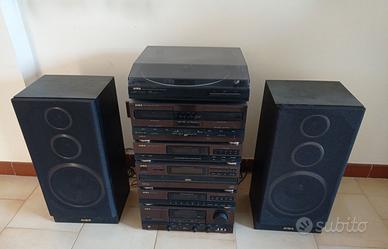 Impianto stereo completo AIWA - anni '90