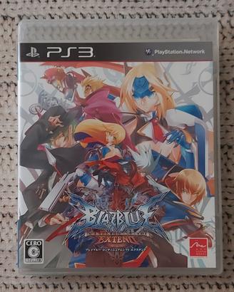 PS3 Blaz Blue Continuum Shift Extende videogioco 