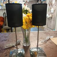 lumetti moderni  con paralume nero 