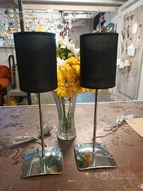 lumetti moderni  con paralume nero 