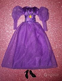 Disney Sirenetta Vanessa solo abito Mattel HMX21