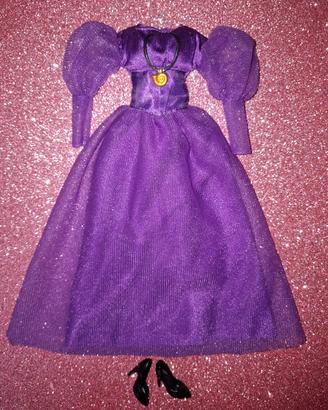 Disney Sirenetta Vanessa solo abito Mattel HMX21