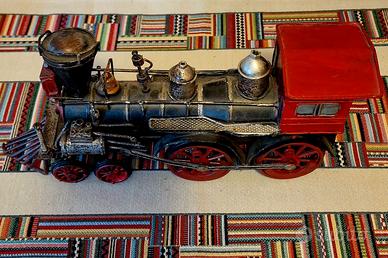 trenino in latta vintage