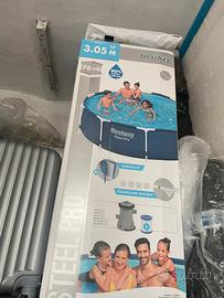 Piscina da giardino.