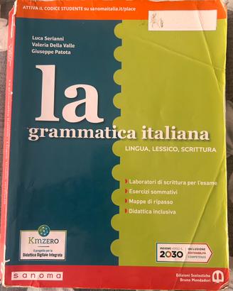 Grammatica italiana-libri scolastici