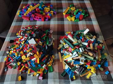 Lotto mattoncini sfusi LEGO, DUPLO, BREV, MAXIBRIC