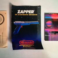 Zapper Nintendo. Libretto e un catalogo giochi