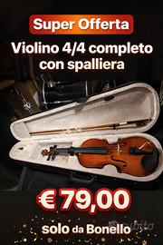 Violino Completo 4/4 con Spalliera tipo  Foom
