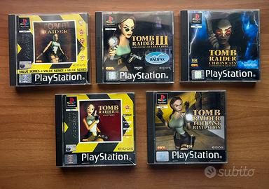 Lotto tomb raider ps1