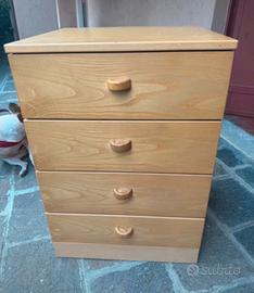 Cassettiera 4 cassetti
