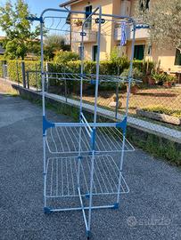 stendibiancheria verticale a Torre tre livelli