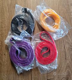 4 pezzi Elastici Set Fasce di Resistenza