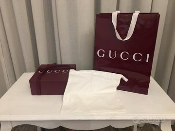 Busta scatola e dust Bag Gucci