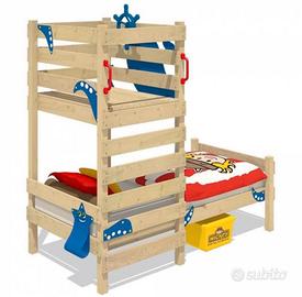 Letto a Castello Wickey Octopus 90x200 – Tema Mar