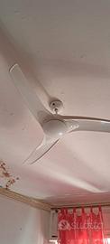Ventilatore da soffitto moderno a 3 pale con luce