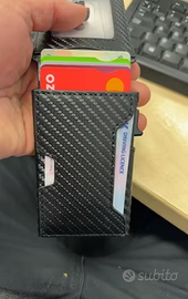 Porta tessere magnetico anti rfid