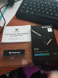ssd predator 4t come nuovo 
