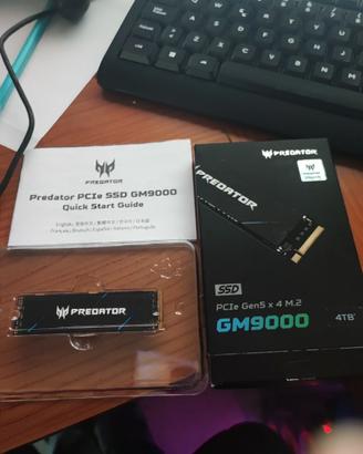 ssd predator 4t come nuovo 
