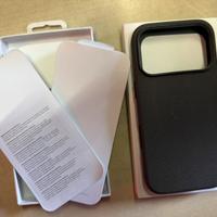 Cover iphone 17 pro techwoven nera MagSafe