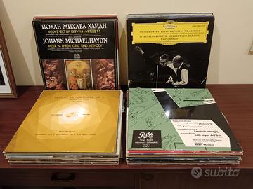 Lotto dischi vinile e cofanetti musica classica. 