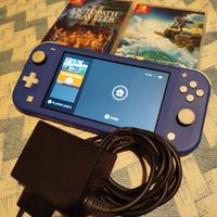 Nintendo Switch Lite+Zelda TotK+Octopath2+Memoria