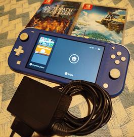 Nintendo Switch Lite+Zelda TotK+Octopath2+Memoria