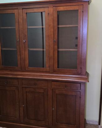Credenza/Vetrina in legno massello Stile classico