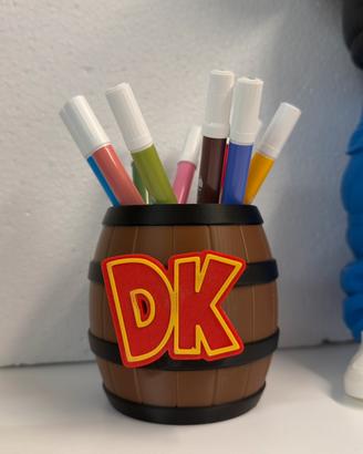 Portapenne forma Barile Donkey Kong