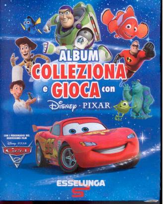 Album 144 figurine Disney Pixar Esselunga Completo