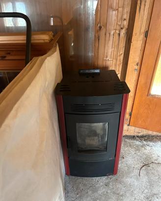 Stufa a pellet Nordica extraflame and Dorina 