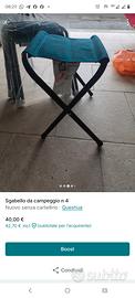 sgabello da campeggio 