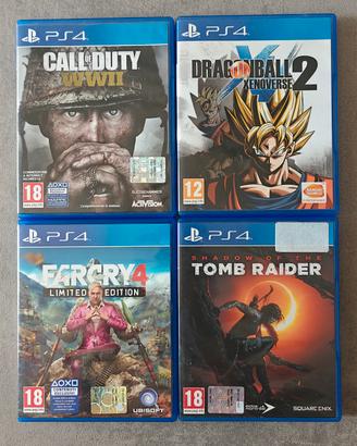 Giochi ps4