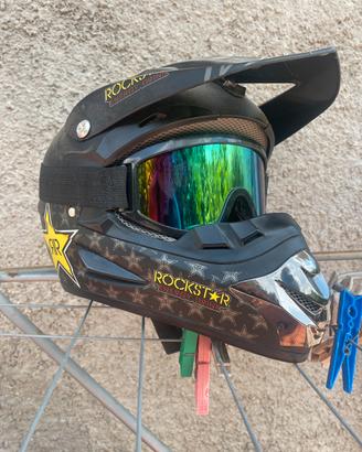 Casco motocross ROCKSTAR