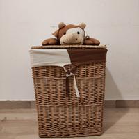 cesto giochi o biancheria VIMINI