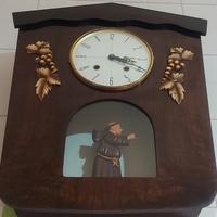 orologio da parete muro frate campanaro monaco 