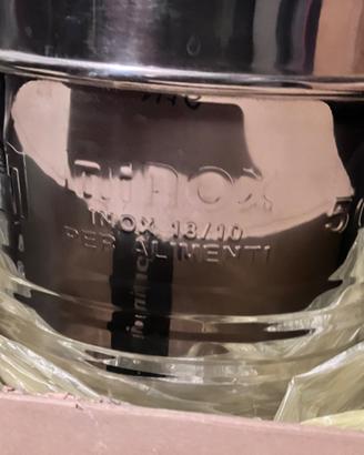 Tanica acciaio inox con rubinetto