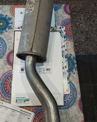 Marmitta tubo collo con flessibile volkswagen Golf