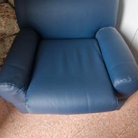 poltrona blu