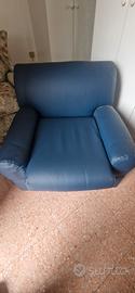 poltrona blu