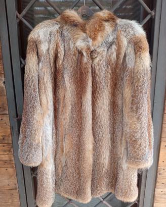 Pelliccia vintage Nuova di volpe rossa tg L