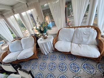 Set divani daveranda giardino
