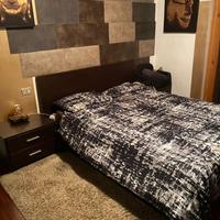 Letto contenitore in legno wenge’